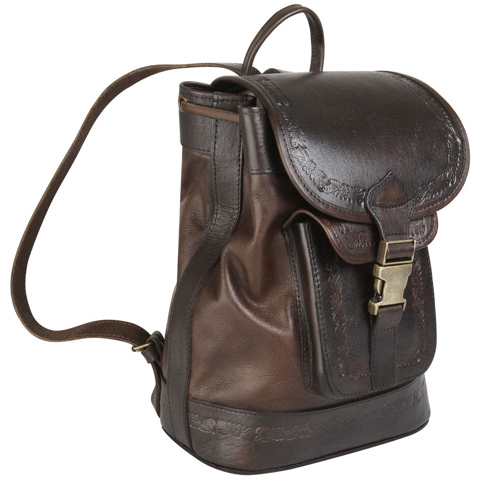 Beara Beara Mya Small Leather Backpack - Brown