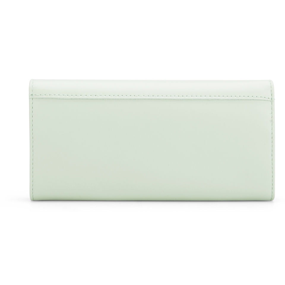 Ted Baker Women's Bestuck Slim Bow Leather Purse - Pale Green