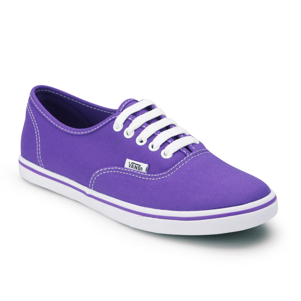 Vans Women's Lo Pro Neon Trainers - Electric Purple
