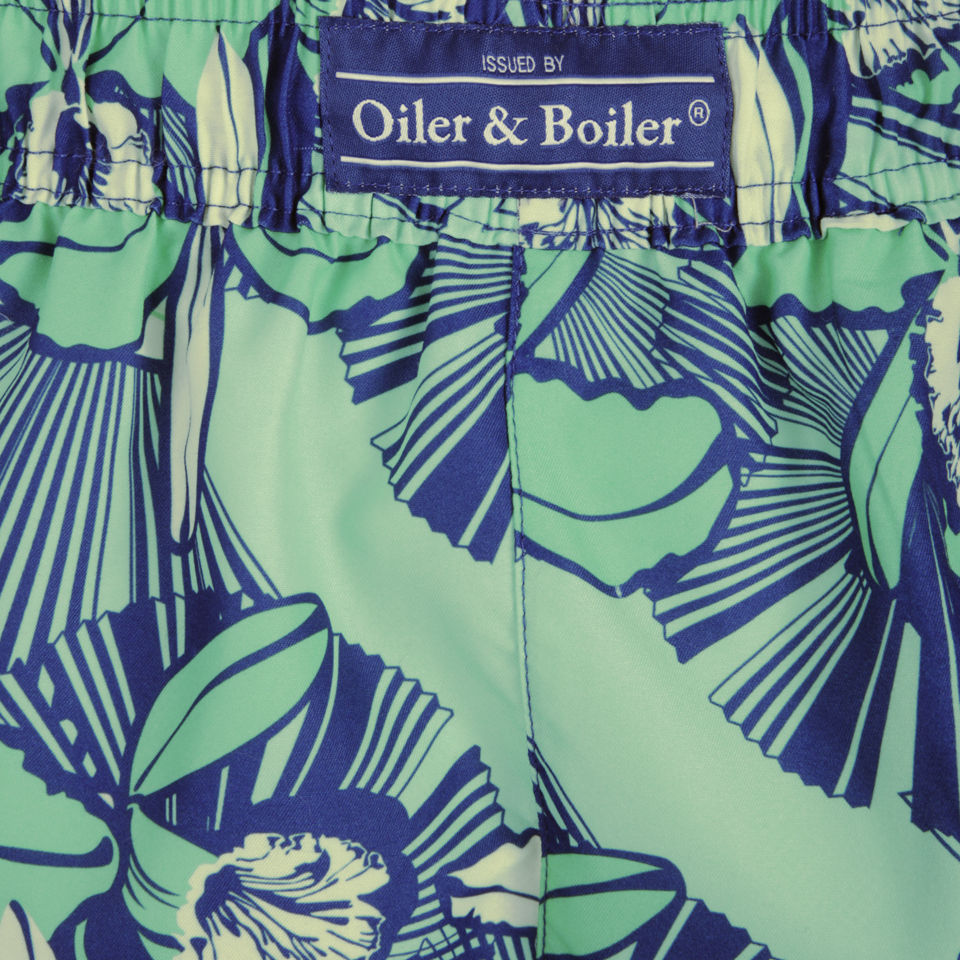 Oiler & Boiler Men's Tuckernuck Rio Classic Swim Shorts - Lemon Mint