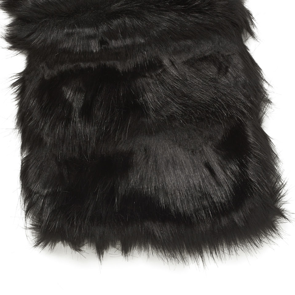 Unreal Fur Women's Furocious Thread Through Scarf - Black