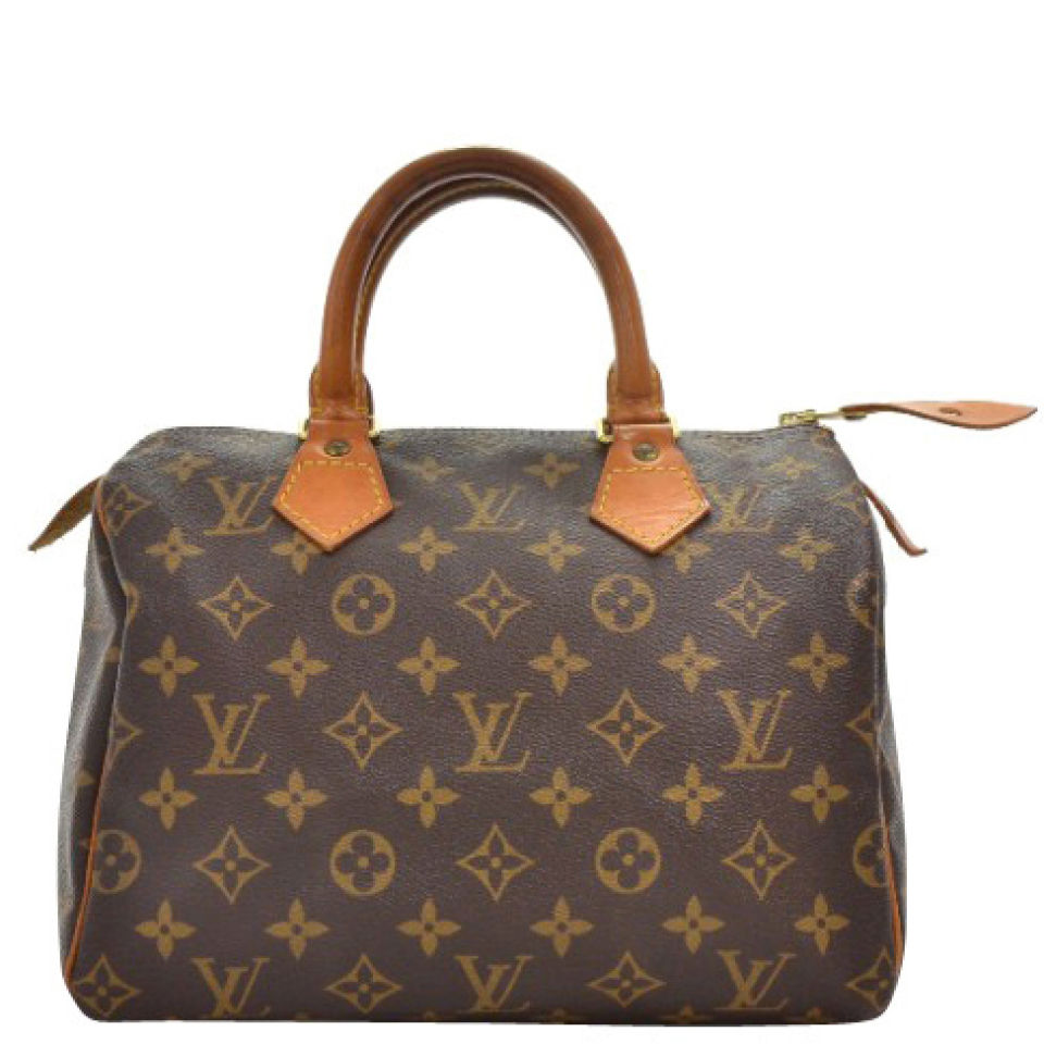 Louis Vuitton Vintage Canvas Speedy 25 City Bag