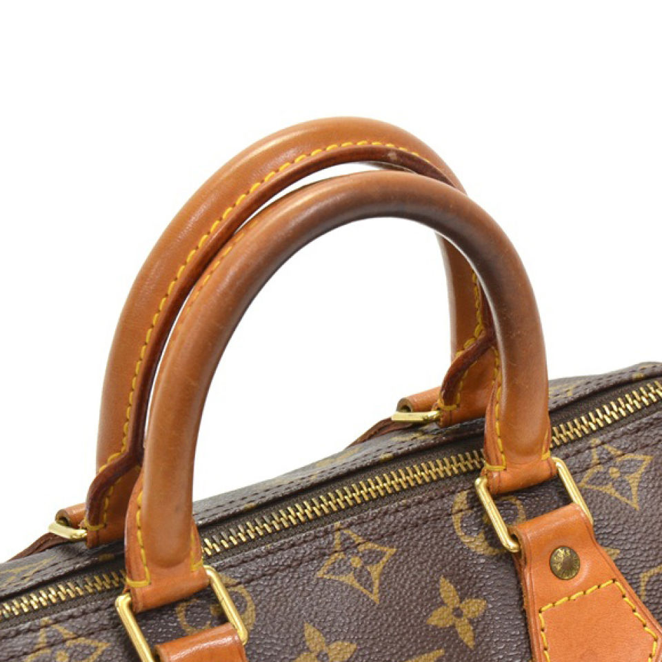 Louis Vuitton Vintage Canvas Speedy 25 City Bag