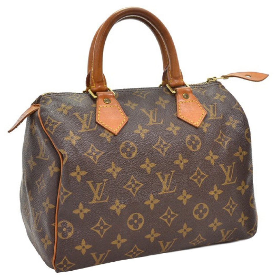 Louis Vuitton Vintage Canvas Speedy 25 City Bag
