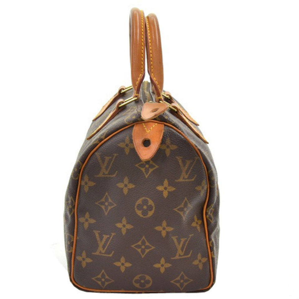 Louis Vuitton Vintage Canvas Speedy 25 City Bag
