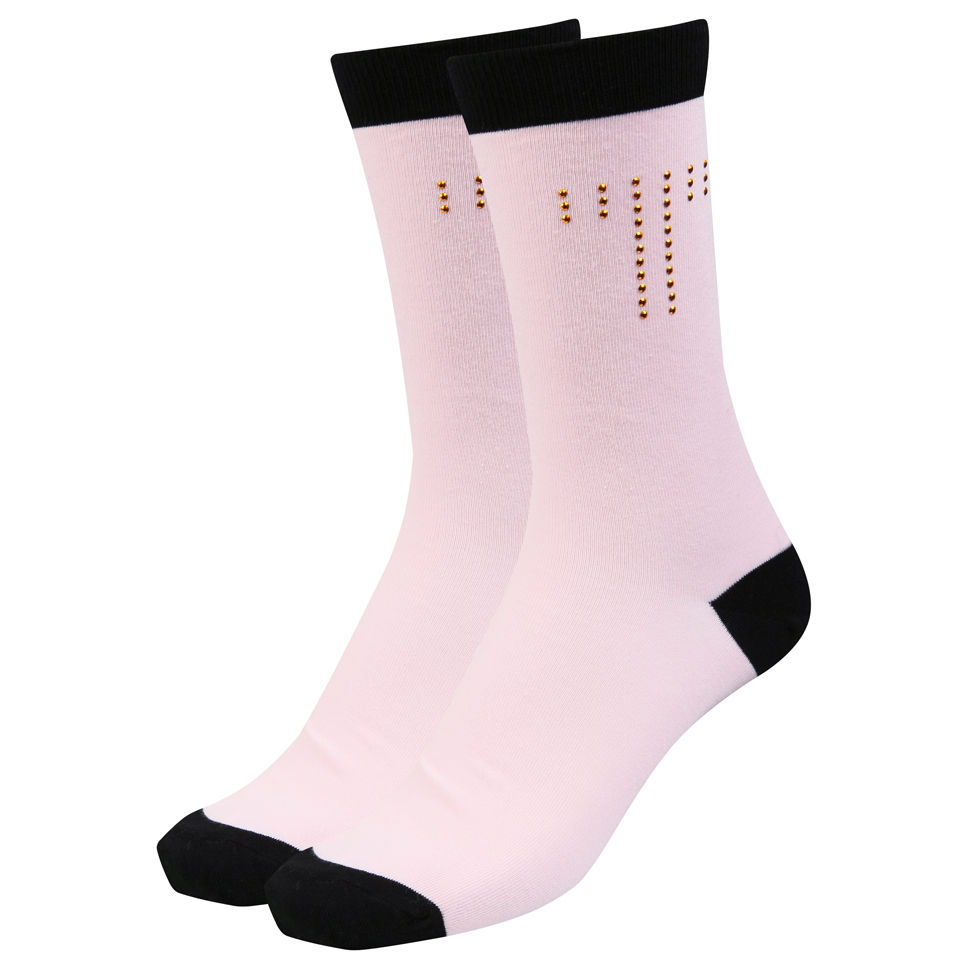 Ted Baker Shauny Crystal T 3 Pack Socks - Pink Multi