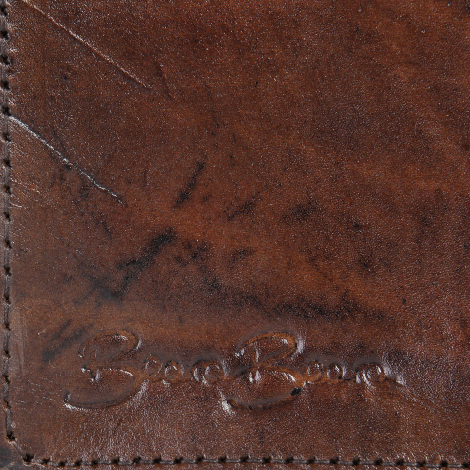 Beara Beara El Dorado Large Double Compartment Leather Satchel - Brown