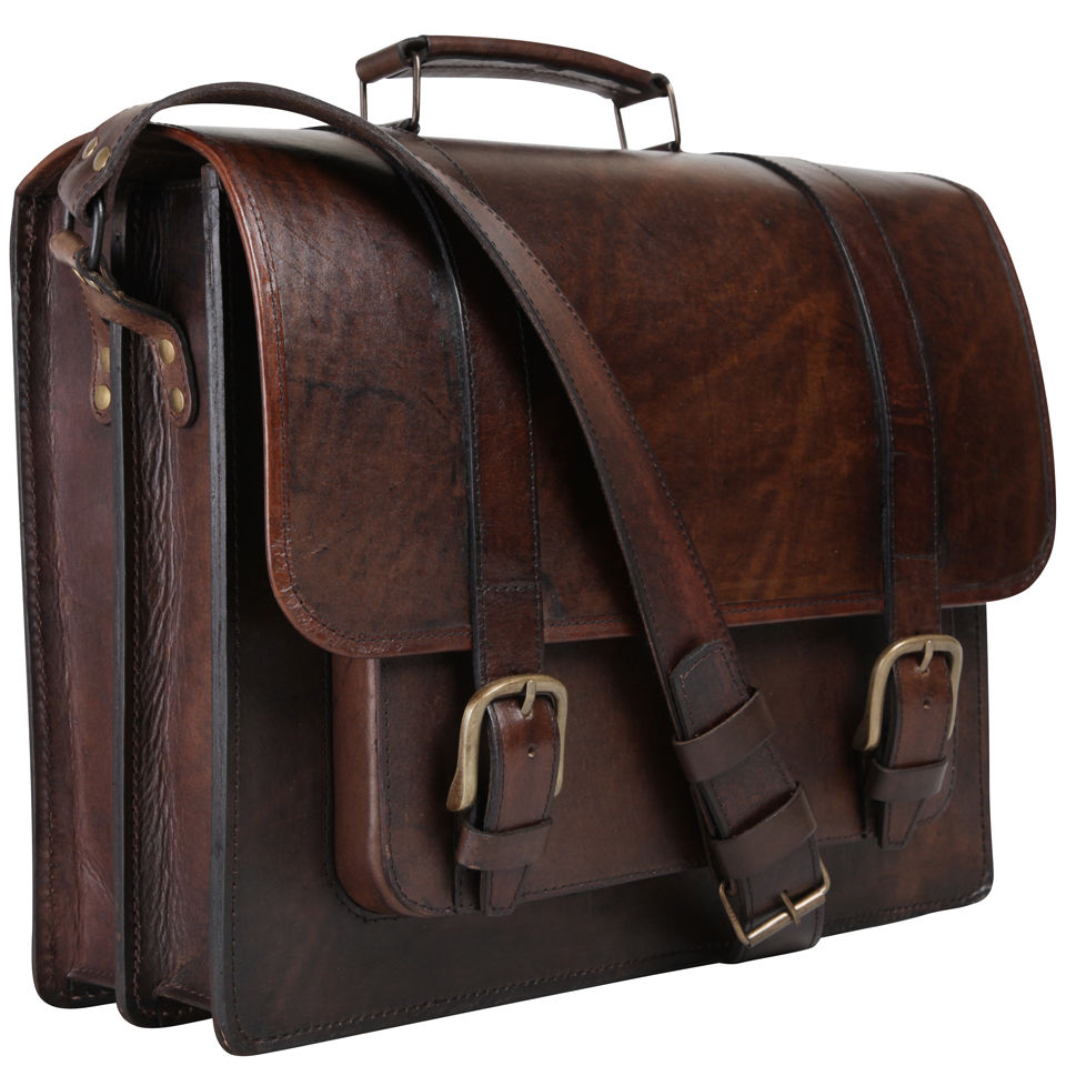 Dorado leather briefcase online