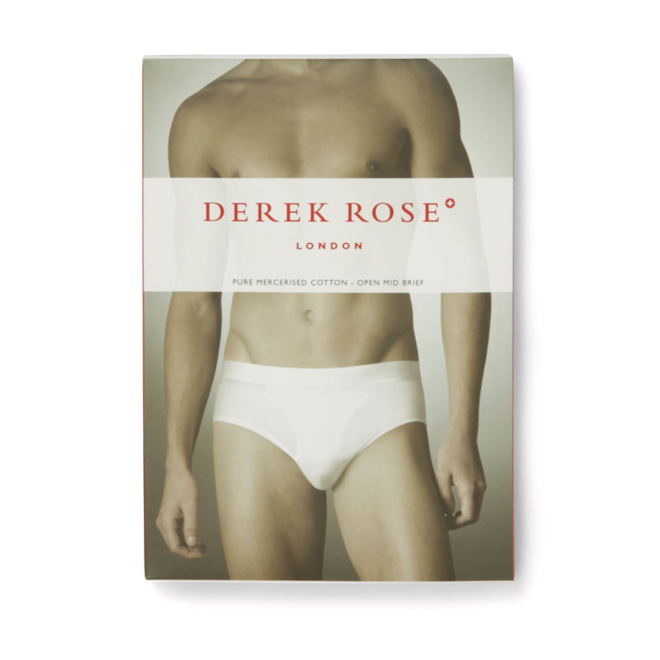 Derek Rose Men's Lewis 1 Mid Briefs - Black