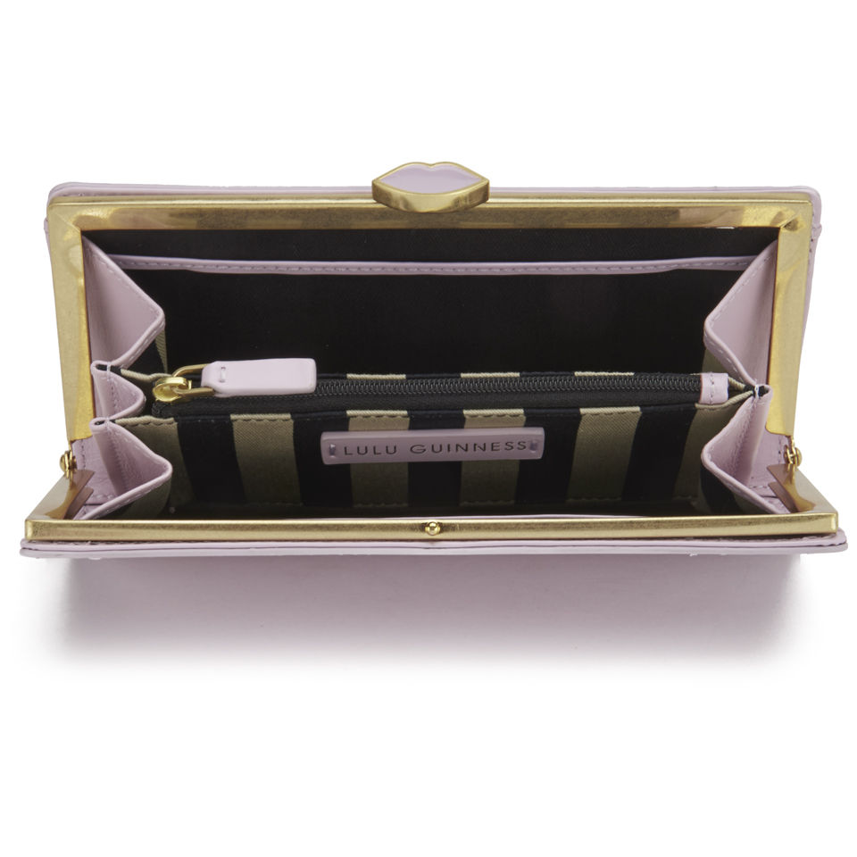 Lulu Guinness Women's Flat Frame Purse - Pale Pink