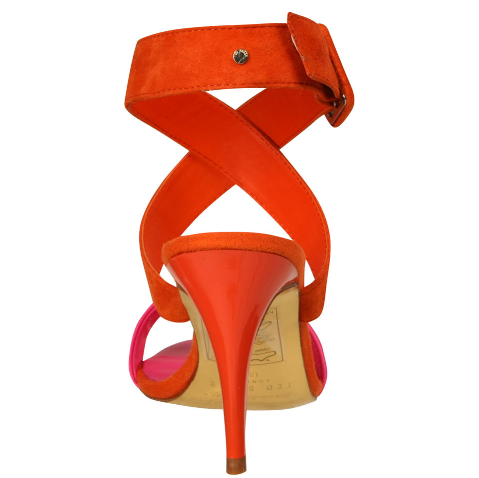 Ted baker orange heels sale