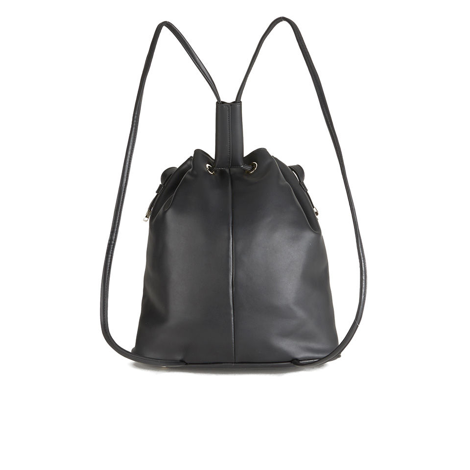 French Connection Women's Classic PU Duffle Bag - Black