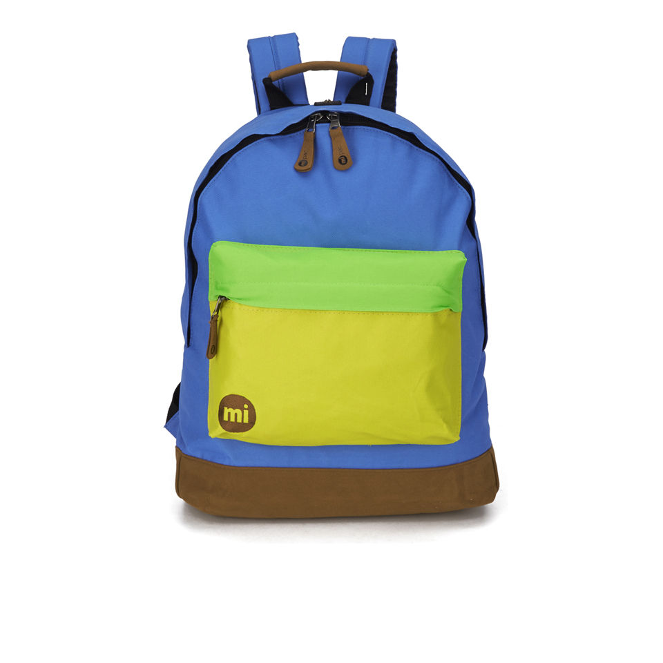 Mi-Pac Tonal Backpack - Royal/Green/Yellow