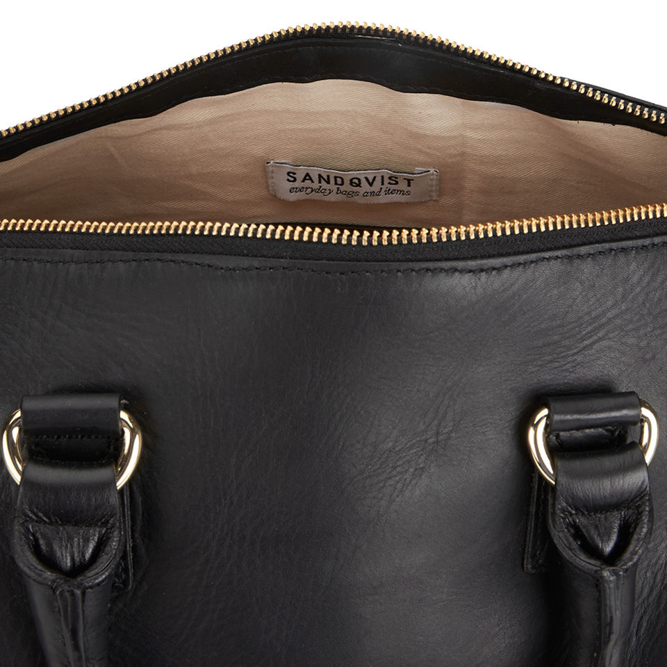 Sandqvist Women's Greta Leather Tote Bag - Black