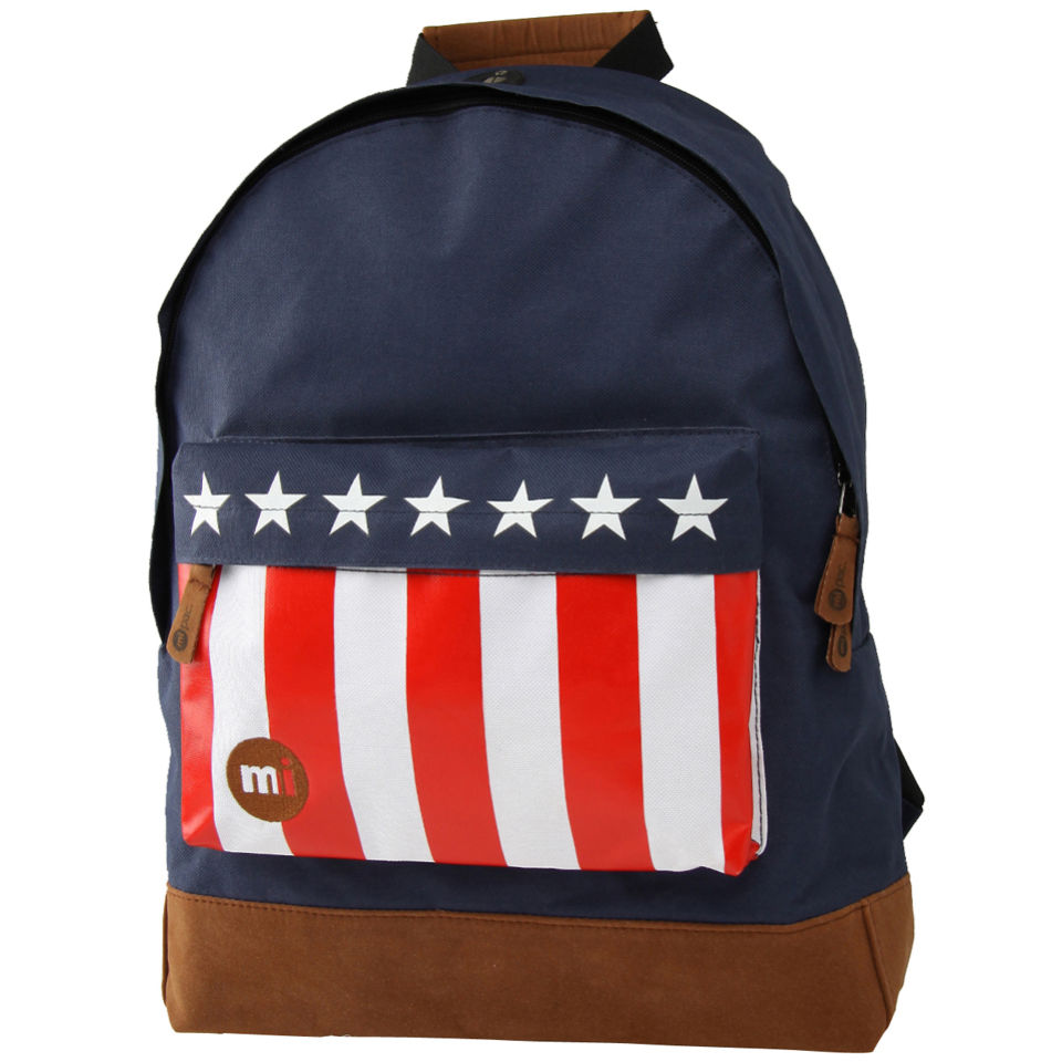 Mi-Pac Flag Backpack - Red/Blue/White