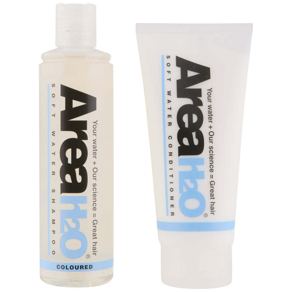 Area H20 Shampoo and Conditioner Duo For Soft Water Area - Coloured Hair (2 Products)