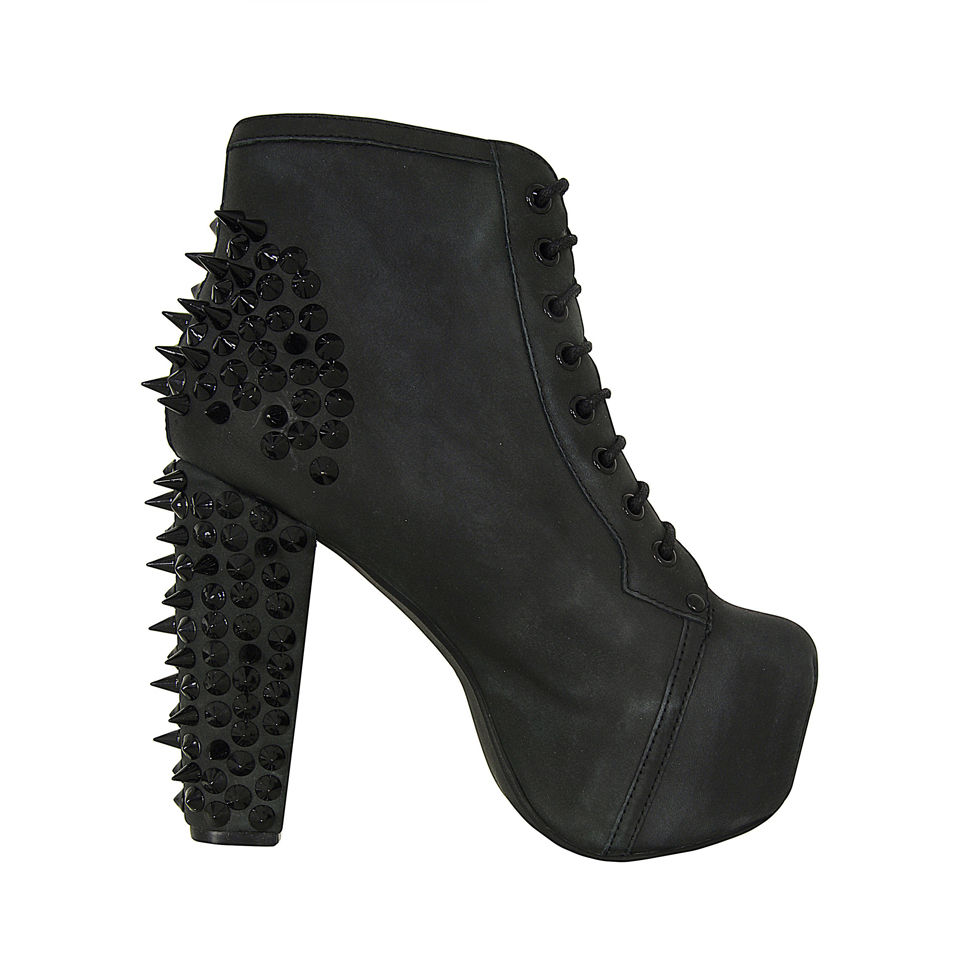 Jeffrey campbell boots spikes top