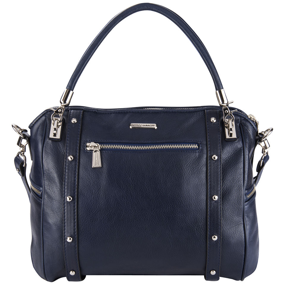 Rebecca Minkoff Cupid Leather Grab Bag Sapphire Coggles
