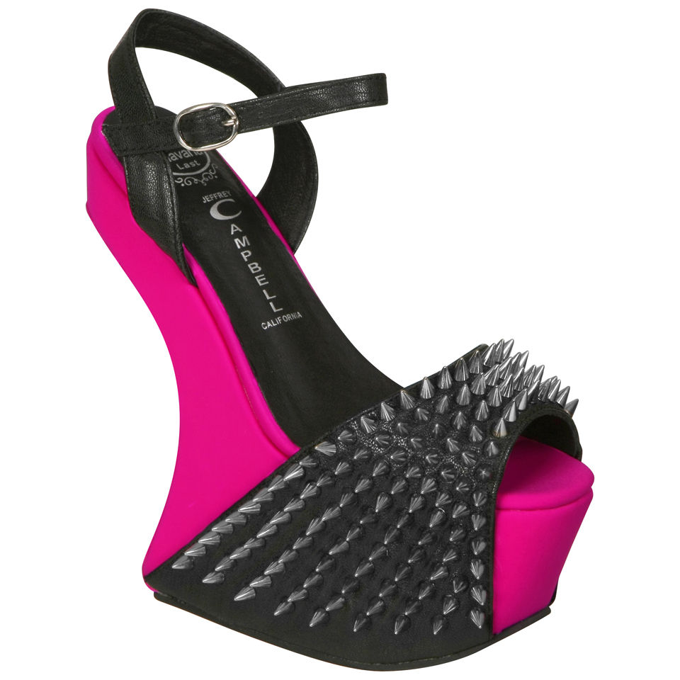JEFFRYCAMPBELL SPIKE HI HI HEEL 送料無料 Jeffrey Campbell Handmade Ibiza Last Spiked Studded High