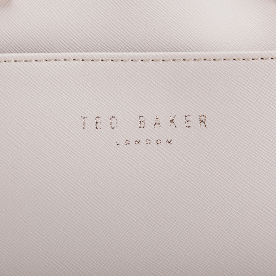 Ted Baker Women's Naro Cross Hatch Bowler Bag - Nude/Black