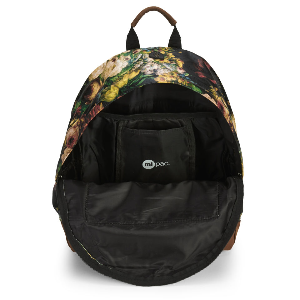 Mi-Pac Premium Classical Rose Backpack - Black