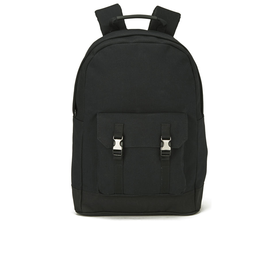 C6 Men's Pocket Backpack - Black Canvas