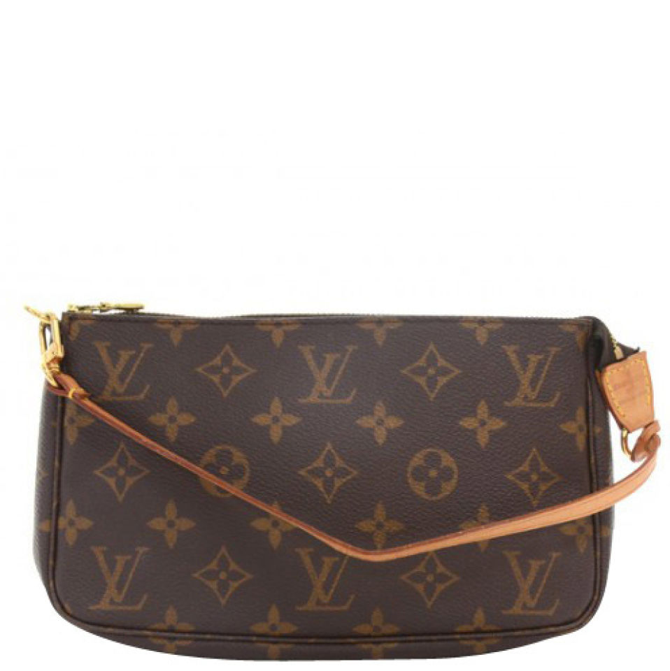 Louis Vuitton Vintage Monogram Canvas Pochette Bag