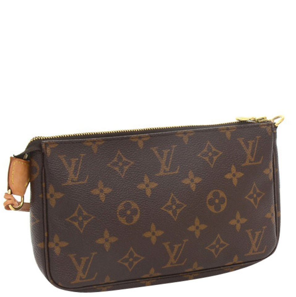 Louis Vuitton Vintage Monogram Canvas Pochette Bag