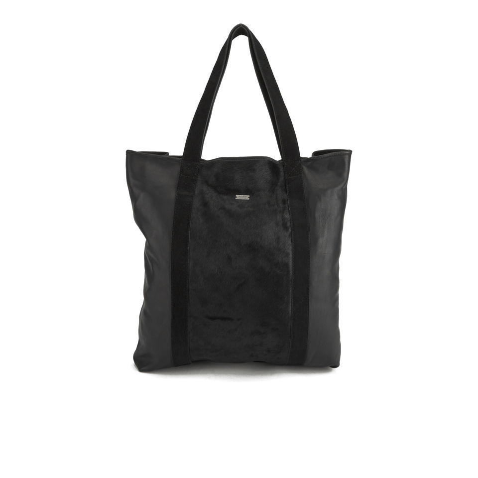 Maison Scotch Women's Leather Tote Bag - Black