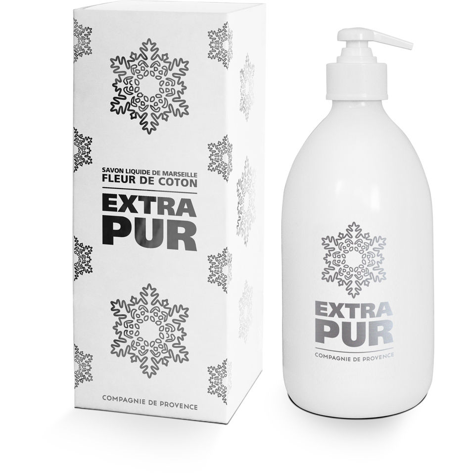 Compagnie de Provence 2014 Winter Limited Edition Liquid Soap - Cotton Flower (500ml)