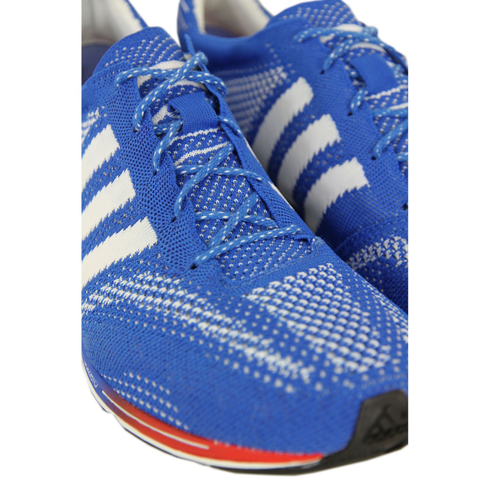 adidas Originals Men's adiZero PrimeKnit Olympics Running Trainers - Blue -  6 | Coggles