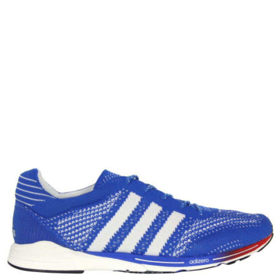 adidas Originals Men's adiZero PrimeKnit Olympics Running Trainers - Blue -  6 | Coggles