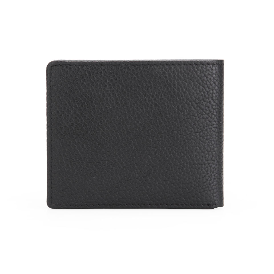 Calvin Klein Jeans Seal Slimfold 8cc Leather Wallet - Black