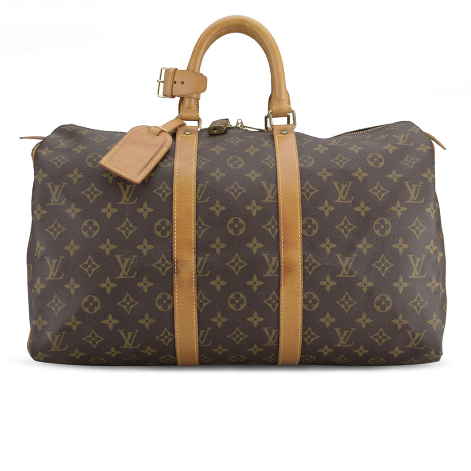 AUTHENTIC LOUIS VUITTON KEEPALL 50 DUFFLE BAG FOREVER MONOGRAM VIVIENNE NEW