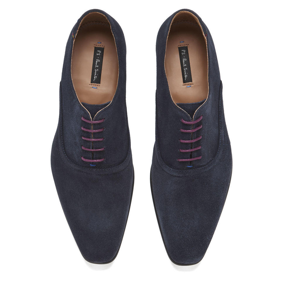 Paul Smith Shoes Men s Starling Suede Shoes Oceano Navy Suede Allsole