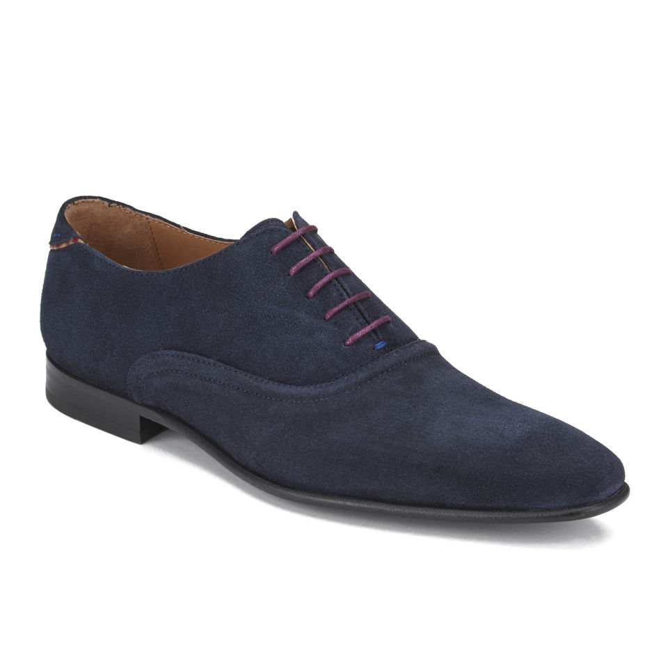 Paul Smith Shoes Men's Starling Suede Shoes - Oceano Navy Suede | FREE ...