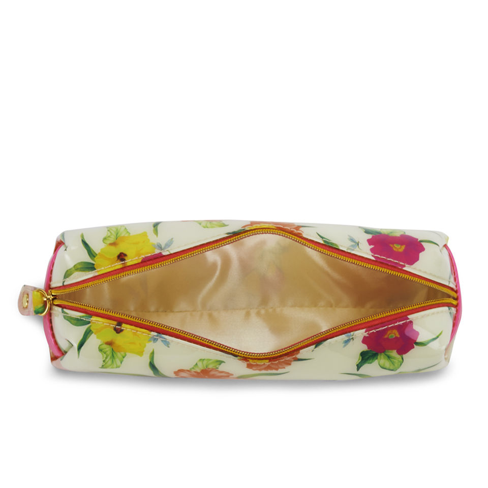 Ted Baker Flowers At High Tea Pencil Case - Cream