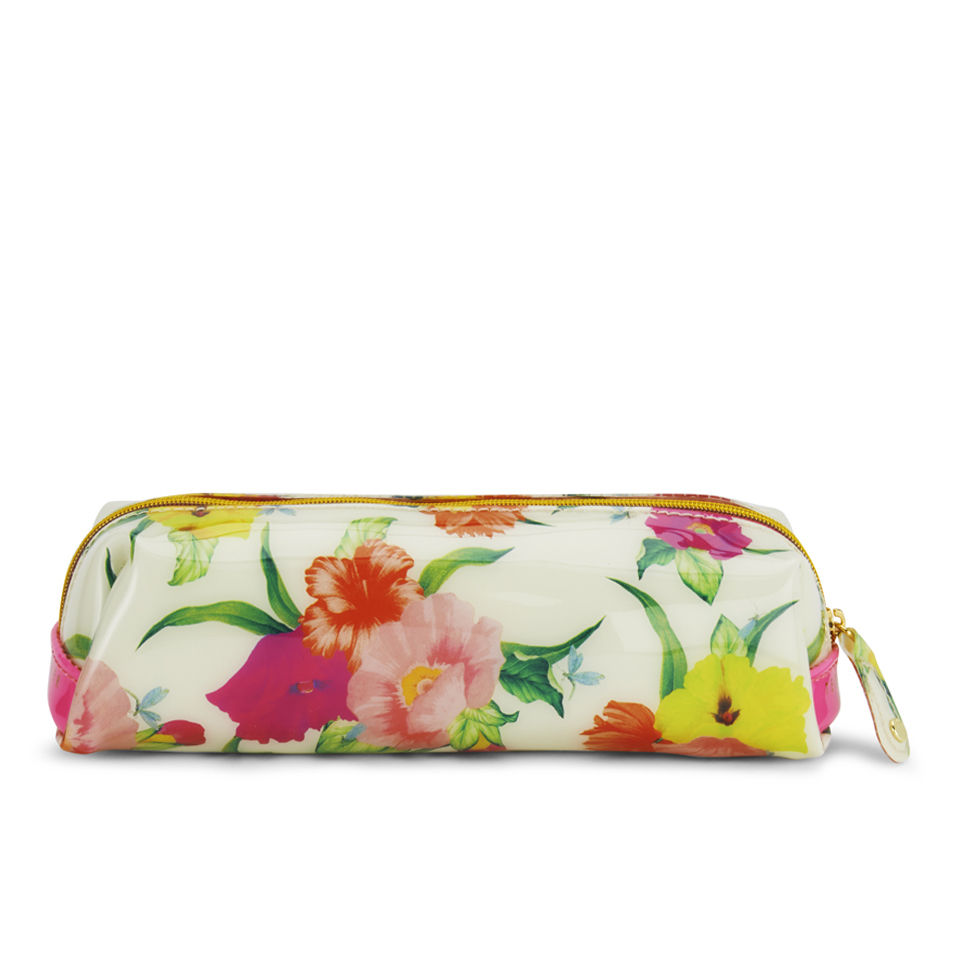 Ted Baker Flowers At High Tea Pencil Case - Cream