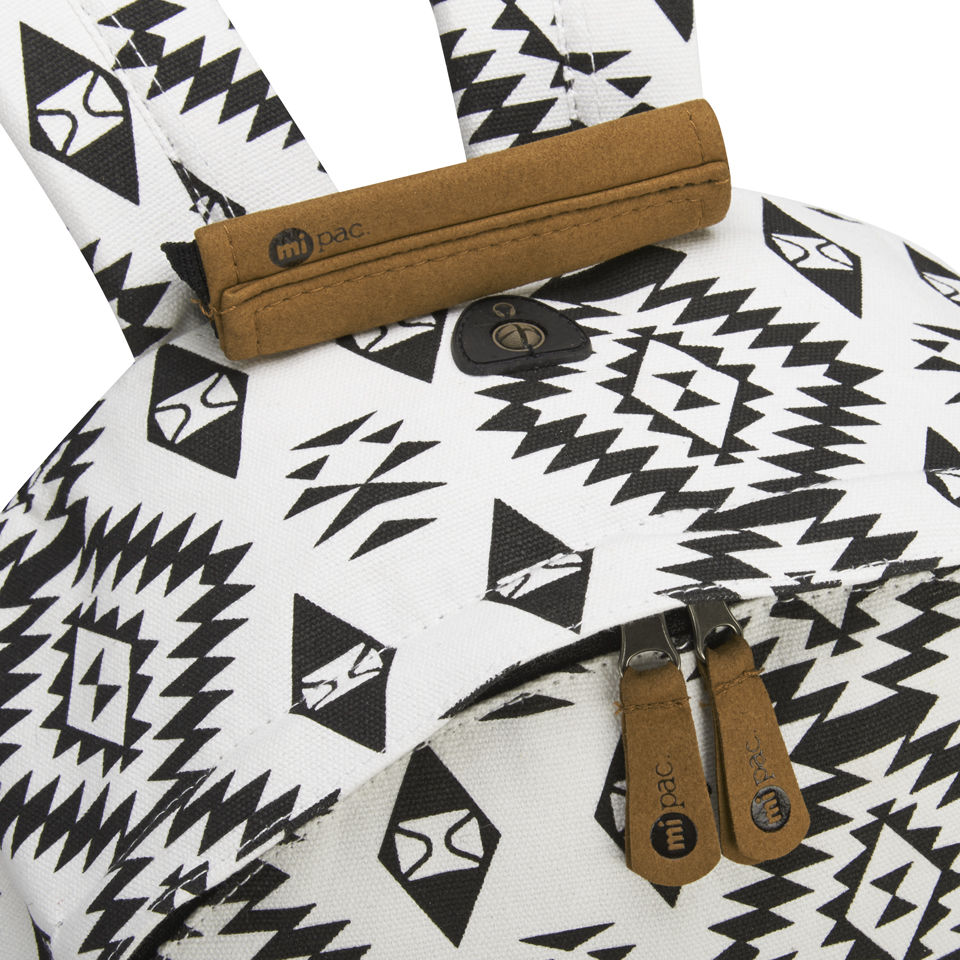 Mi-Pac Premium Native Backpack - Black/White