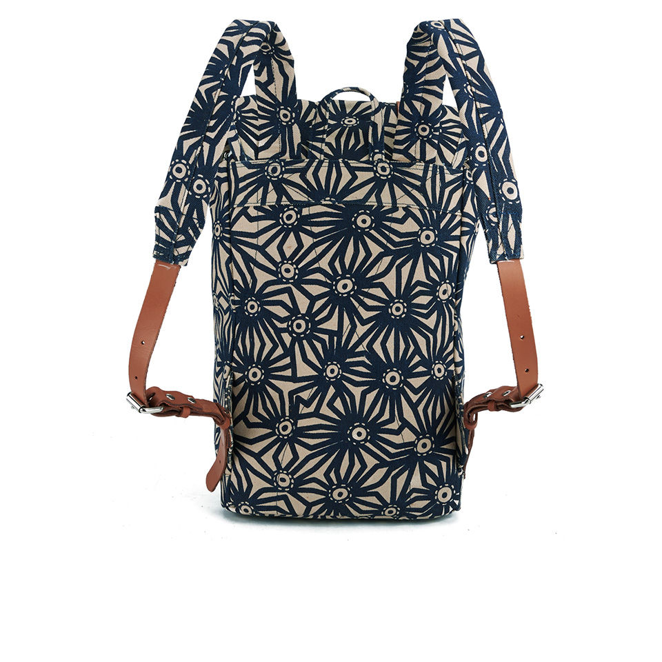 Sandqvist Men's Stig Backpack - Coral Print