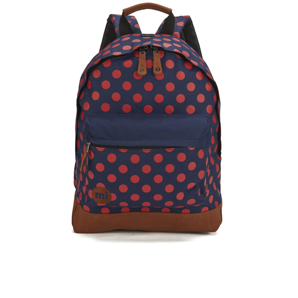Mi-Pac All Polka Backpack - Navy/Red