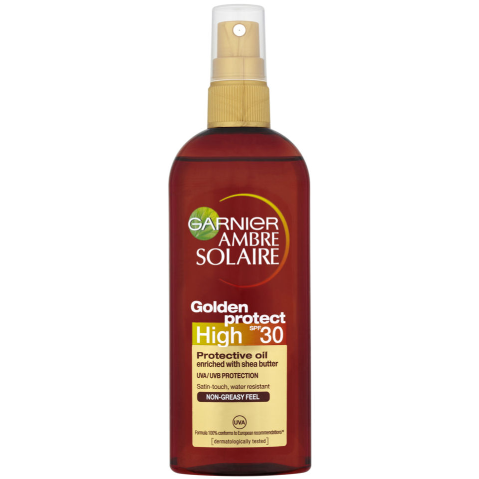 Garnier Ambre Solaire Golden Protect Sun Oil SPF 30 150ml