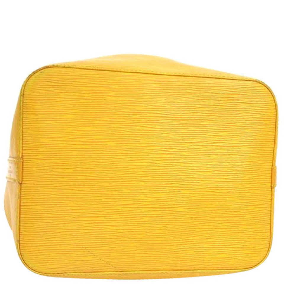 Louis Vuitton Vintage Yellow Epi Leather NOE Petit Shoulder Bag