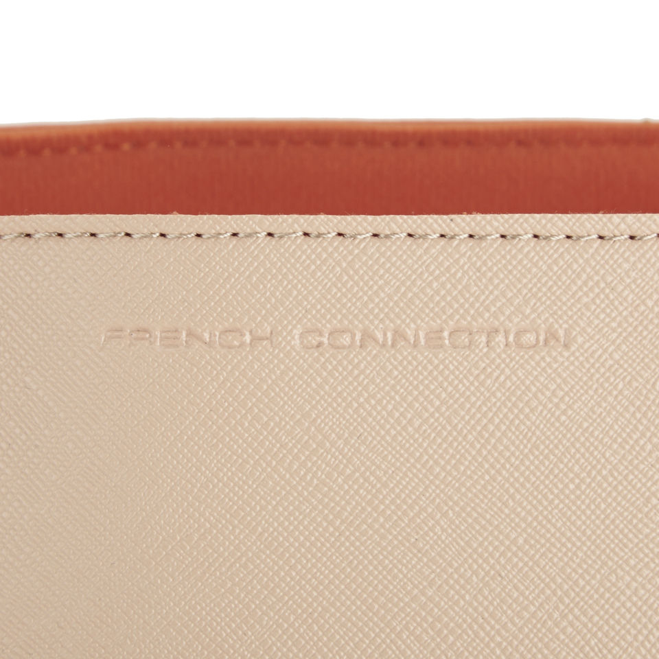 French Connection Women's Penelope Shopper Bag - Peach/Nasturium
