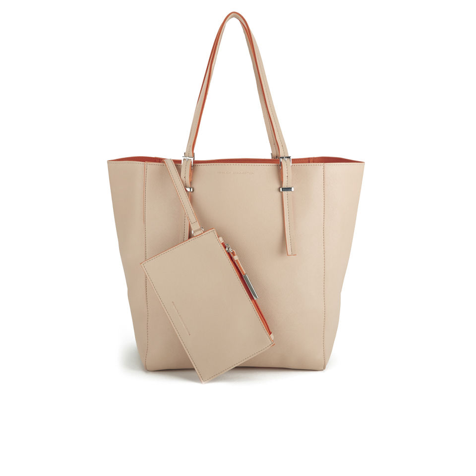 French Connection Women's Penelope Shopper Bag - Peach/Nasturium