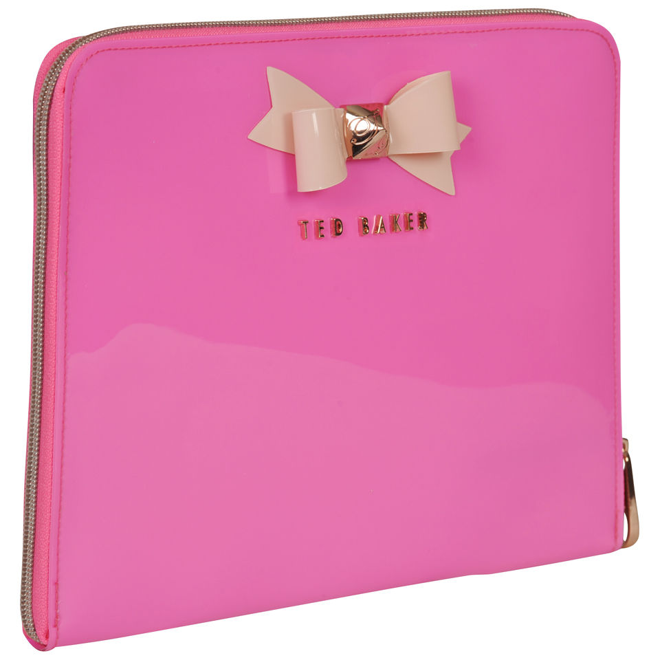 Ted Baker Apcon Bow Ipad Case - Bright Pink