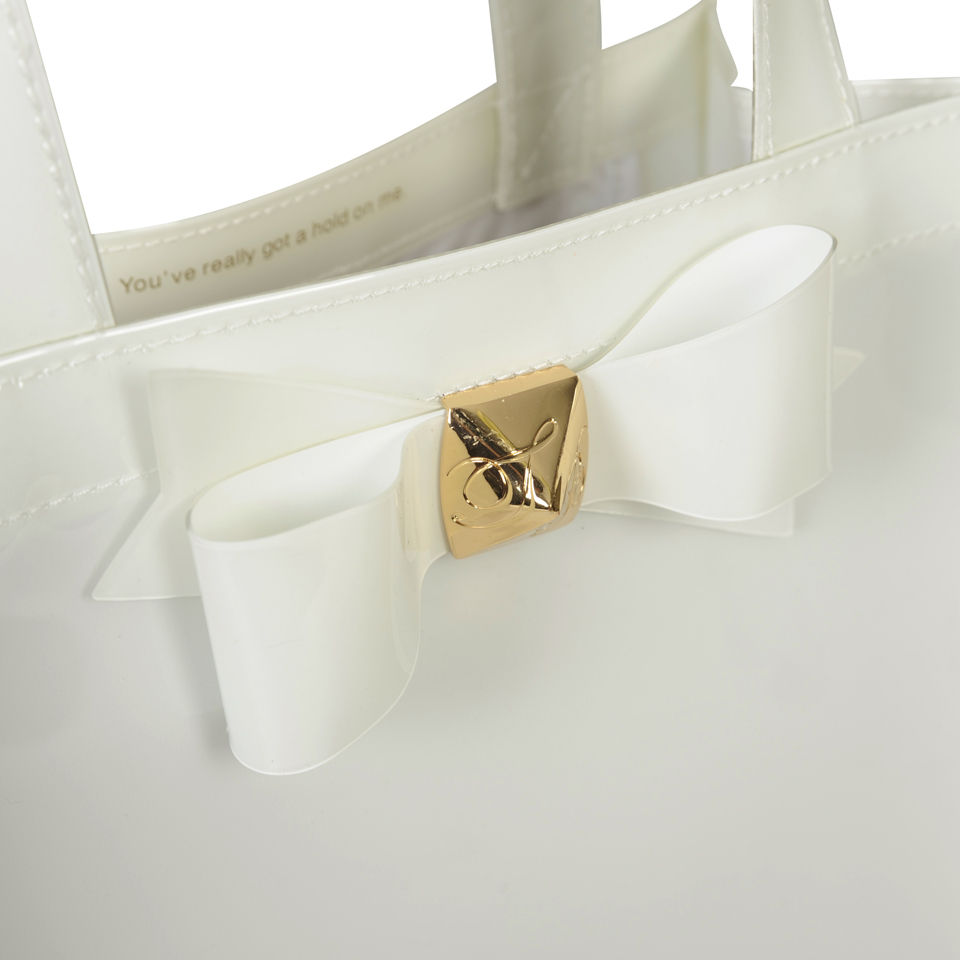 Ted Baker Women's Lilcon Small Bow Shopper Ikon Bag - White