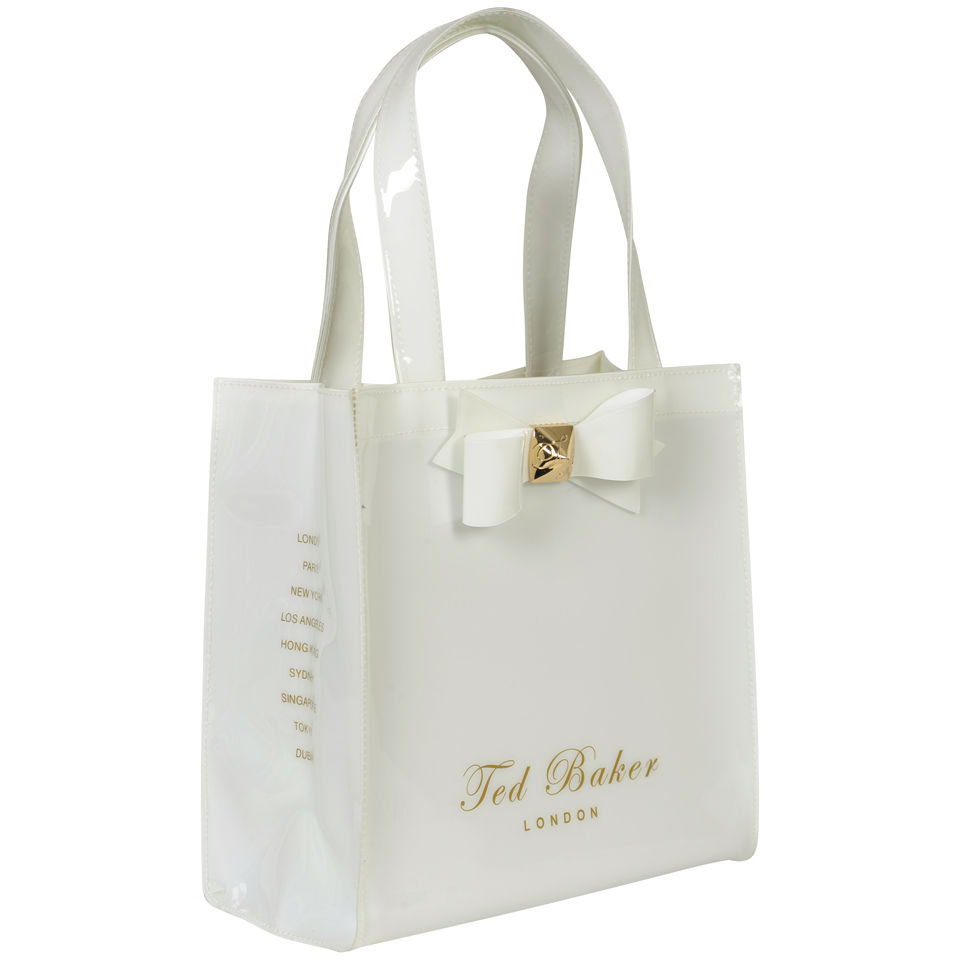 Ted Baker Women's Lilcon Small Bow Shopper Ikon Bag - White