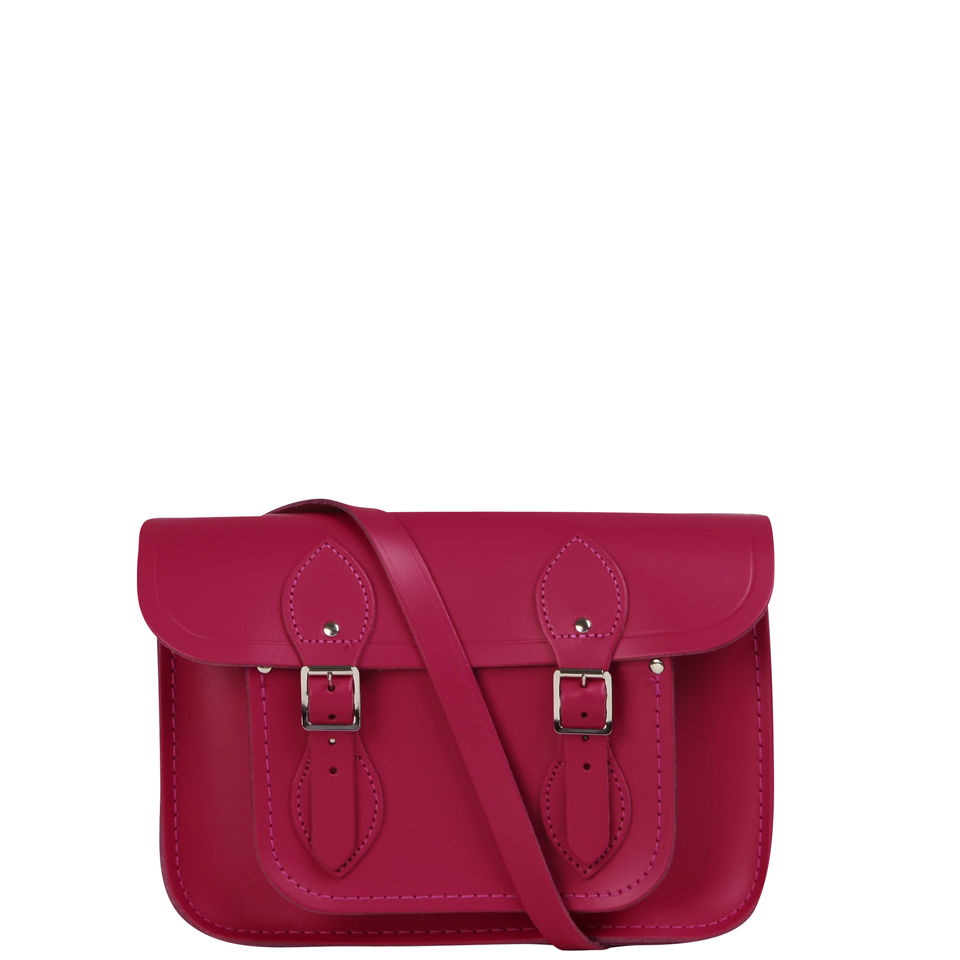 The Cambridge Satchel Company 11 Inch Leather Satchel - Raspberry