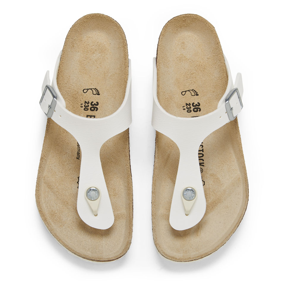 Birkenstock Women's Gizeh Toe-Post Sandals - White